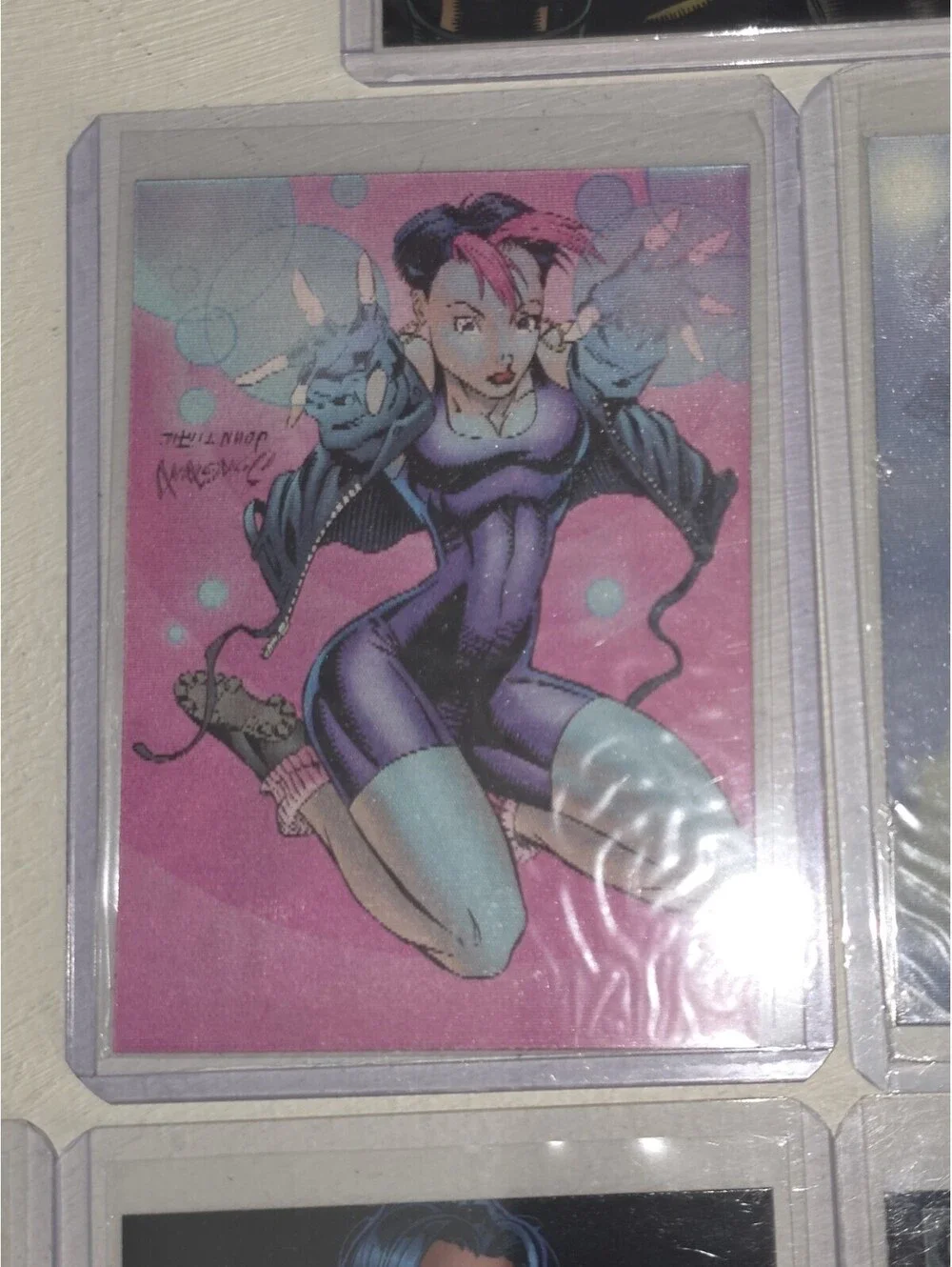 VTG Gen 13 Chromium Variant Covers & Freefall Lenticular SP Chase Card Lot